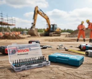 Organisation interne coffret Makita 37 embouts dans étui compact

