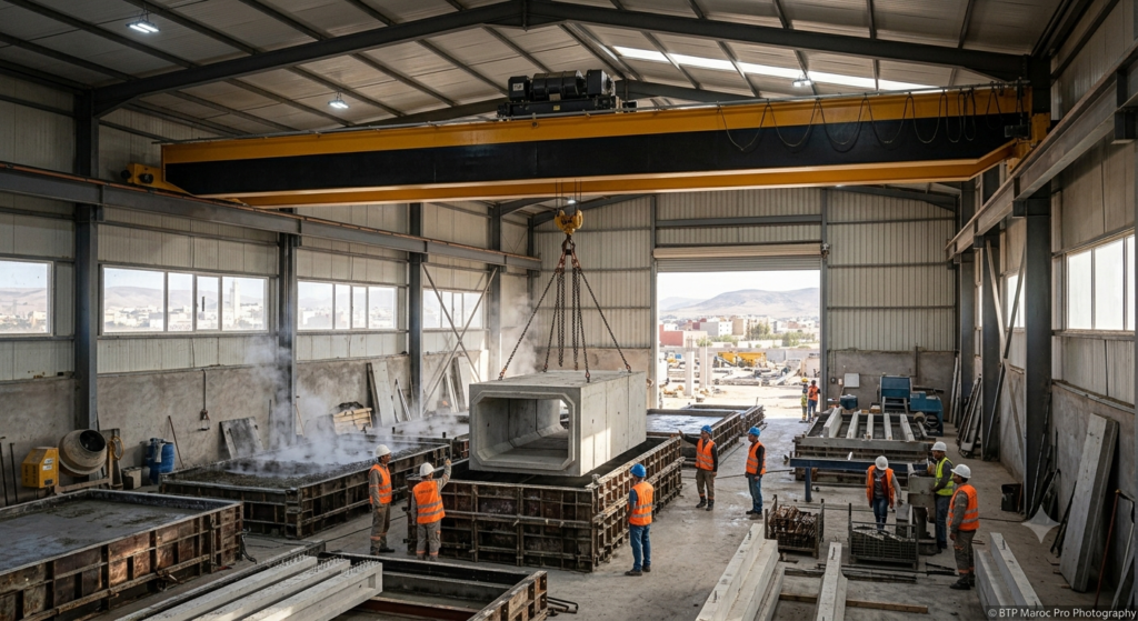Side by side comparison of a telescopic boom crane and a lattice boom crane on a large construction site, different boom configurations clearly visible, photorealistic, professional photography
